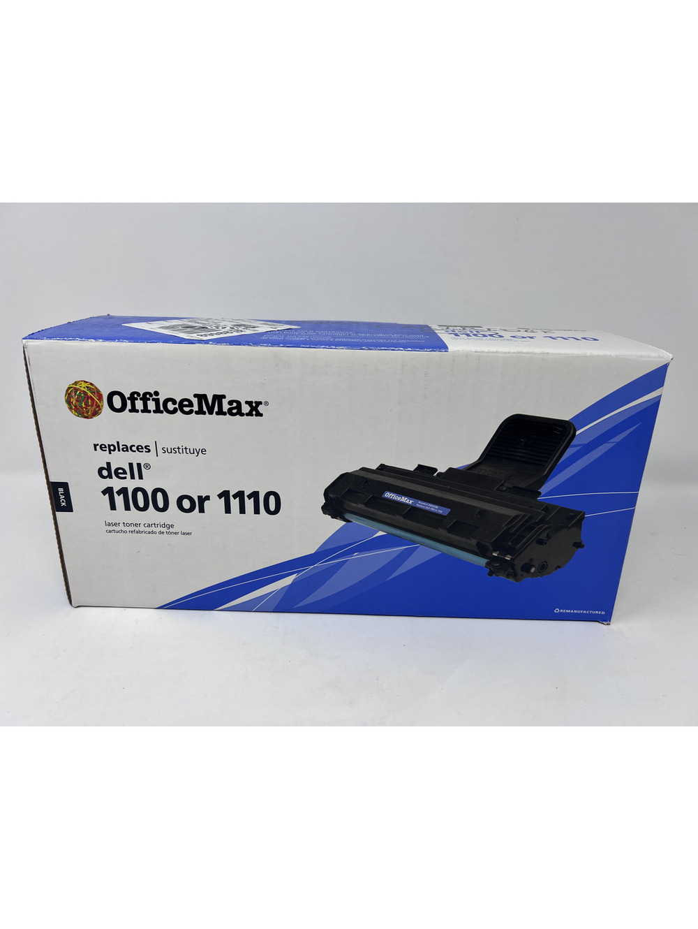 OfficeMax Replacement Laser Toner Cartridge for Dell 1100 or 1110 Printers - 1PK